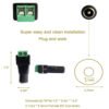 Conector Jack Dc Con Bornera Hembra Plug 2.1mm X 5.5 - Imagen 2