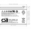 BATERÍA CSB UPS12360 7 F2 12V 360W - Imagen 2
