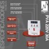 Protector Voltaje Magom Pva 220v 30a De Refrigeración Y Aire - Imagen 9