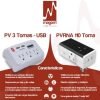 Protectores De Voltaje Magom Pv Rna 110 Con 4 Tomas - Imagen 6